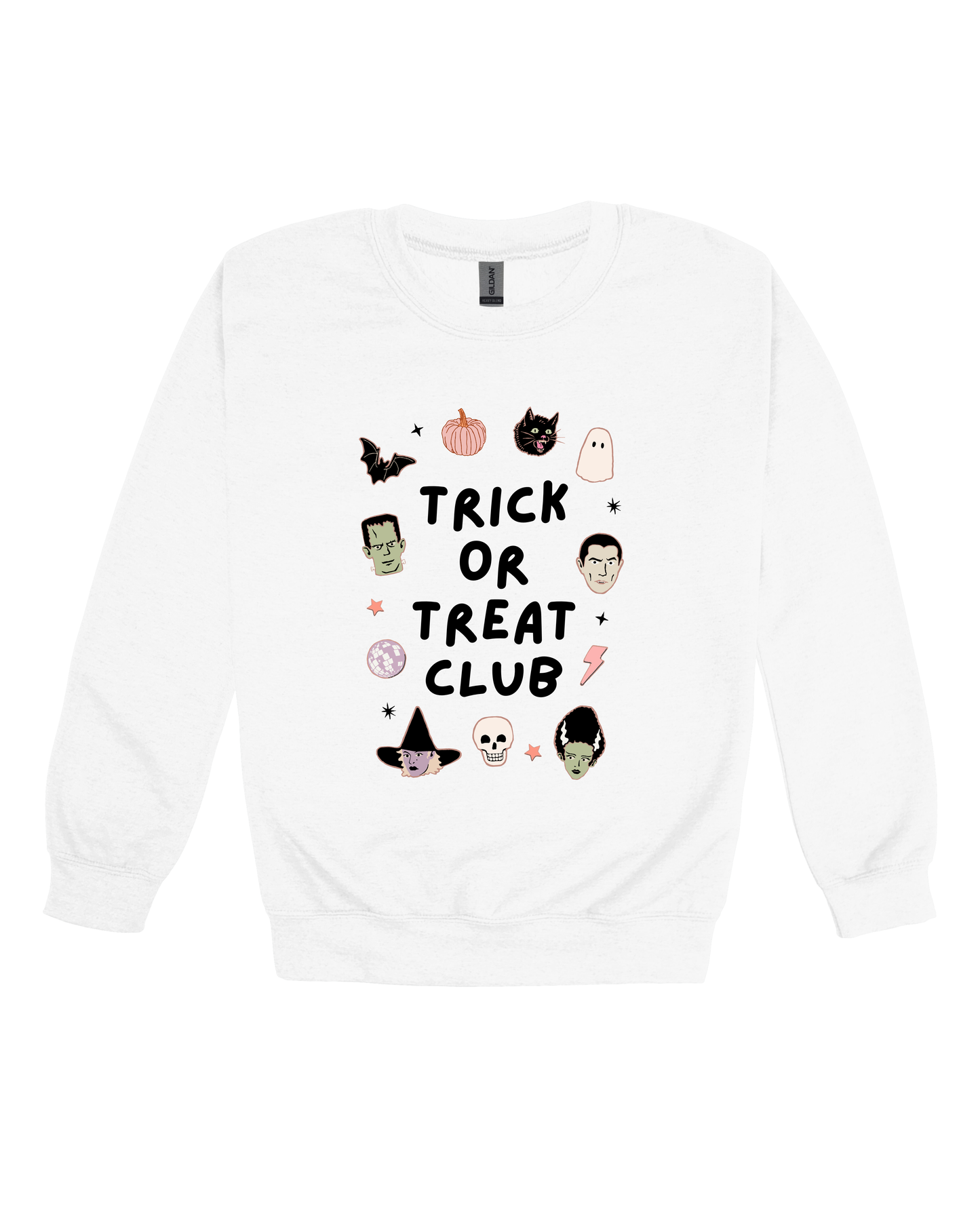 Trick Or Treat Club Adult Sweatshirt
