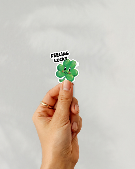 Feeling Lucky Vinyl Sticker