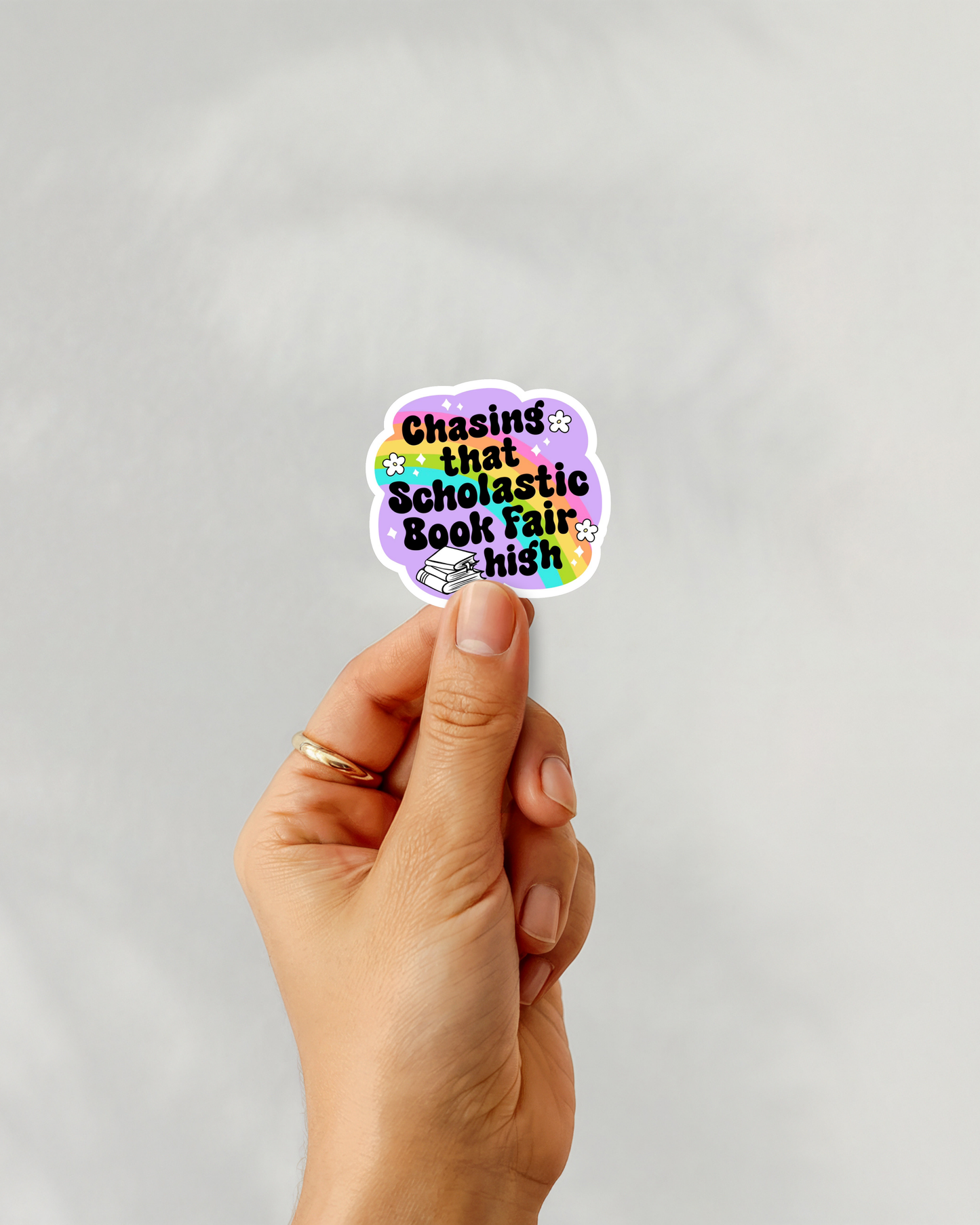 Scholastic Book Fair Vinyl Sticker