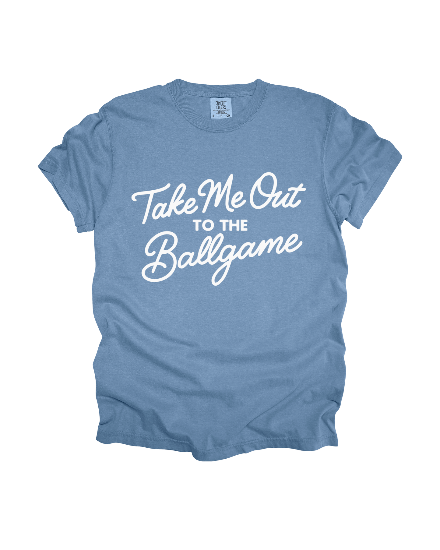 Take Me Out To The Ballgame Adult Tee