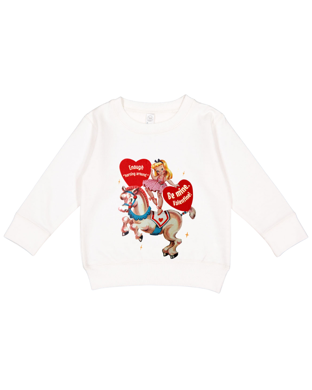Horsing Around Toddler Sweatshirt