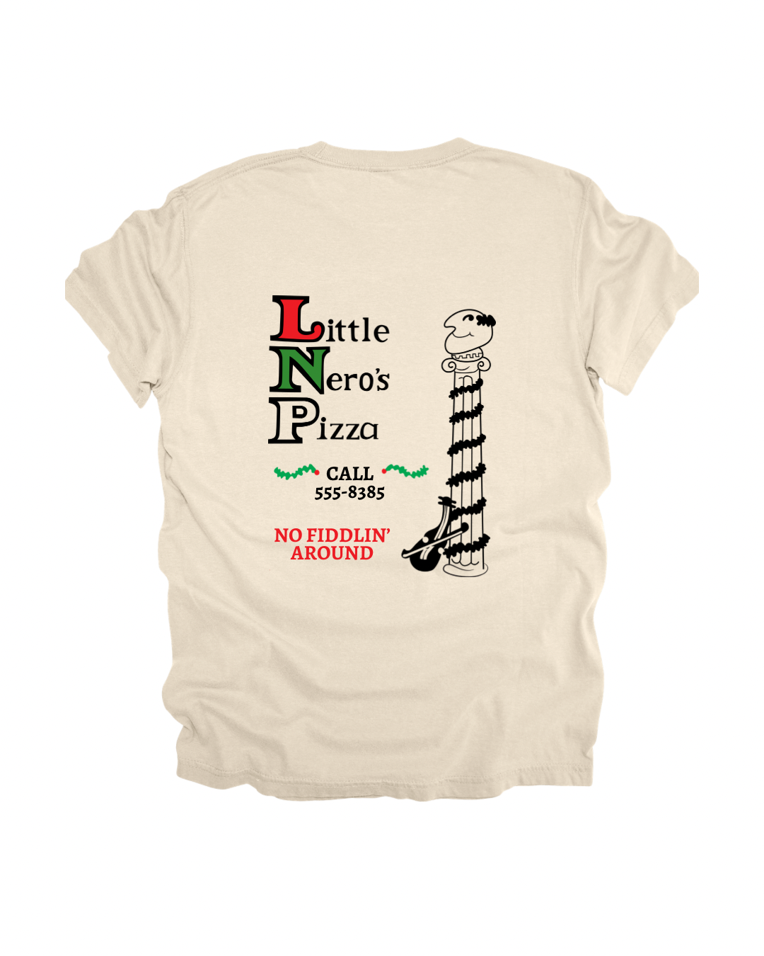 Little Nero’s Pizza Adult Tee
