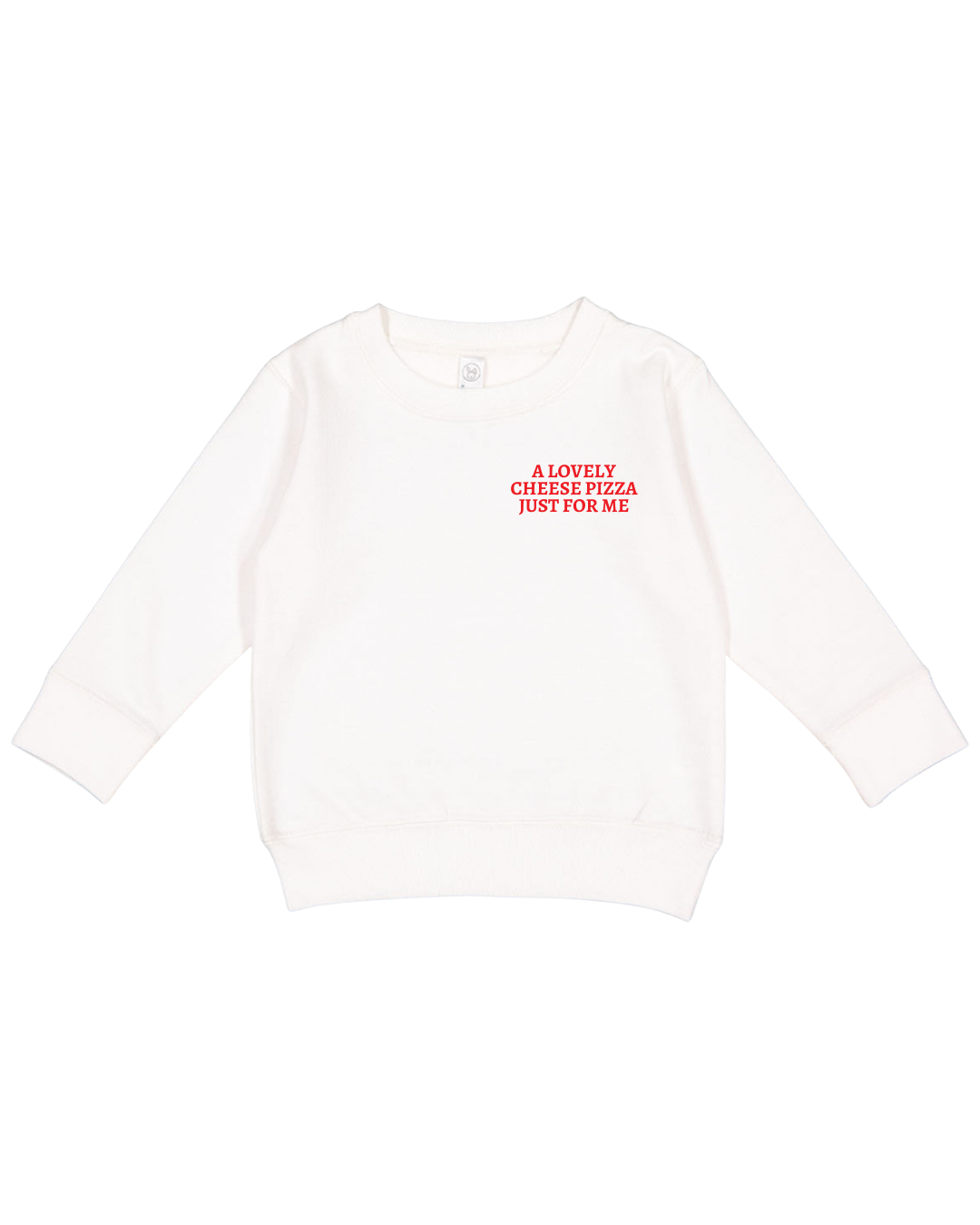 Little Nero’s Pizza Toddler Sweatshirt