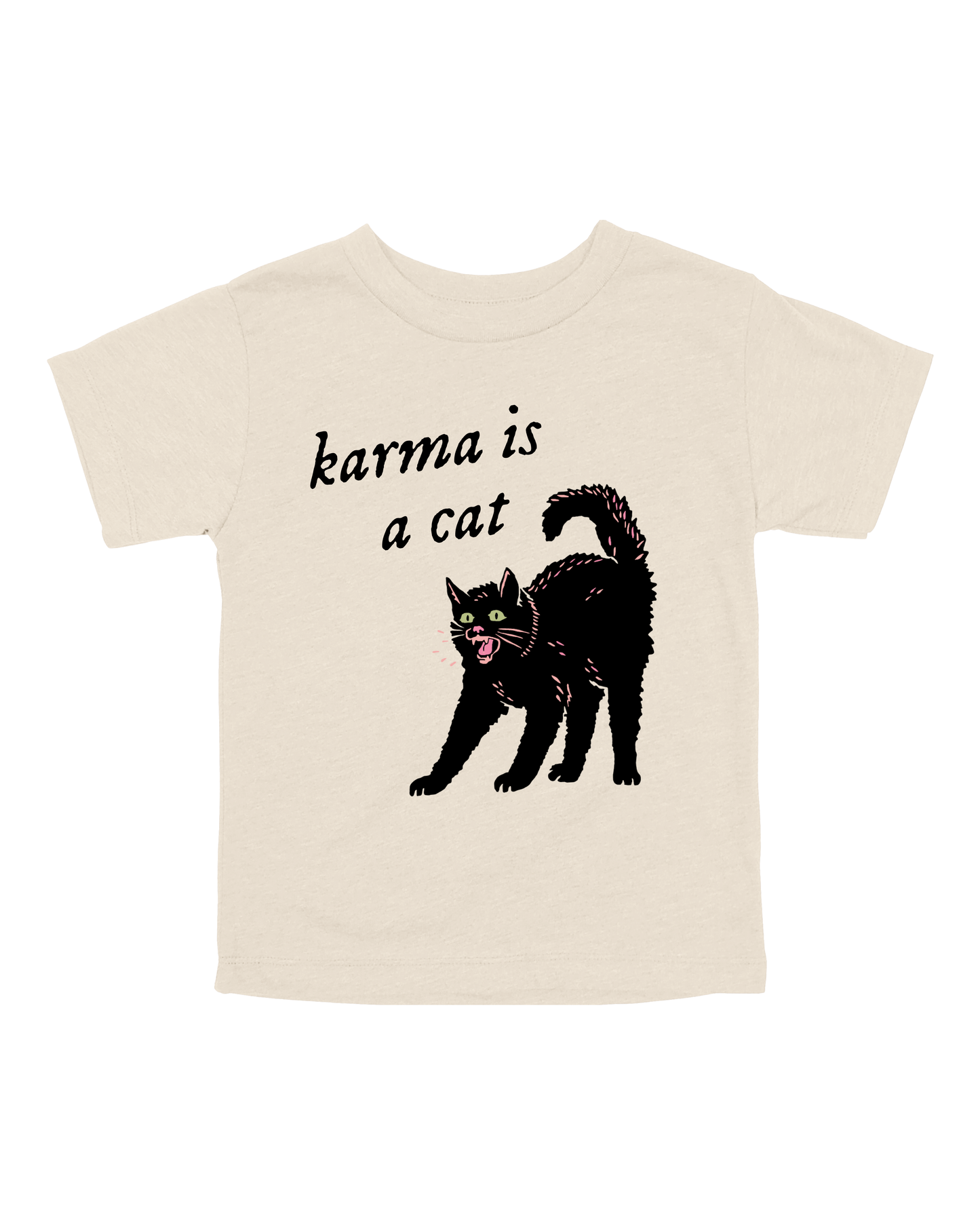 Karma Is A Cat Youth Tee