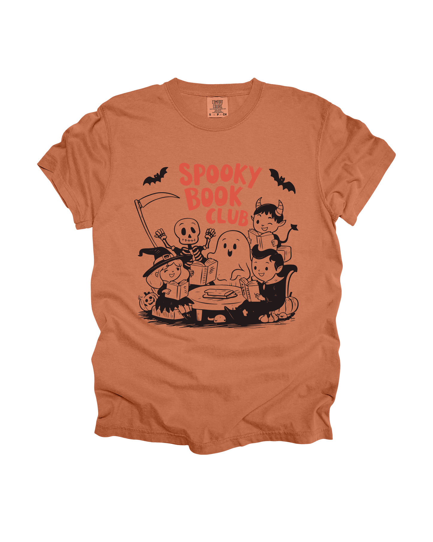 Spooky Book Club Adult Tee
