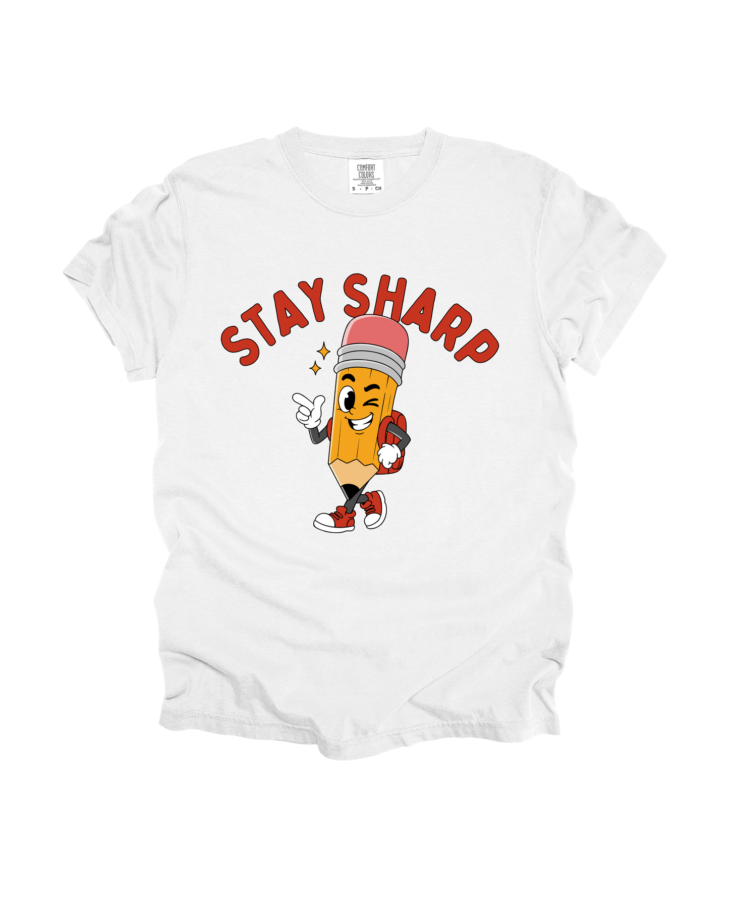 Stay Sharp Adult Tee