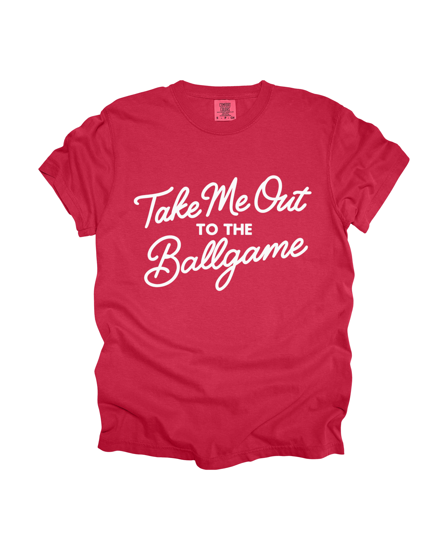 Take Me Out To The Ballgame Adult Tee