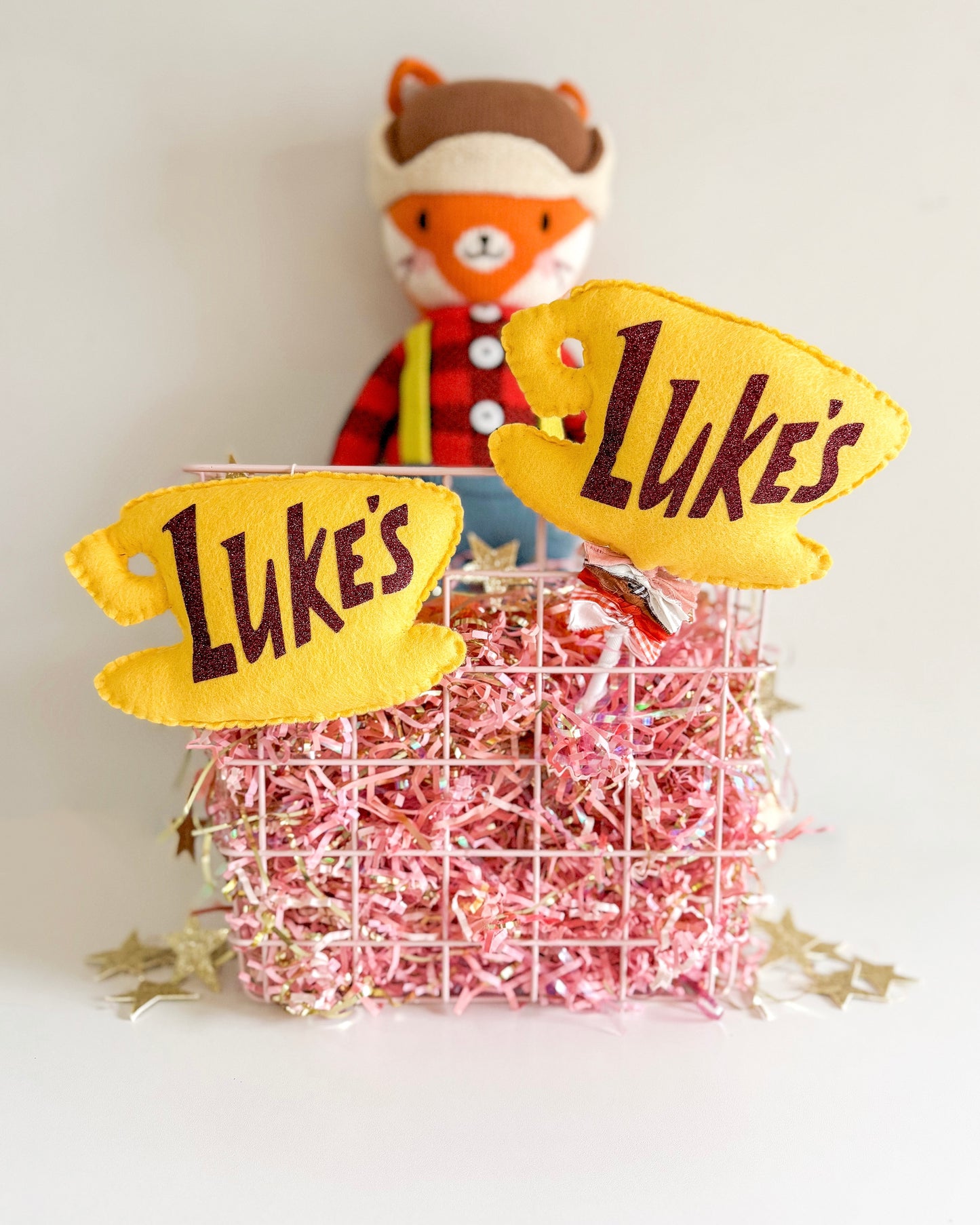 Gilmore Girls Luke’s Coffee Cup Tag/Wand