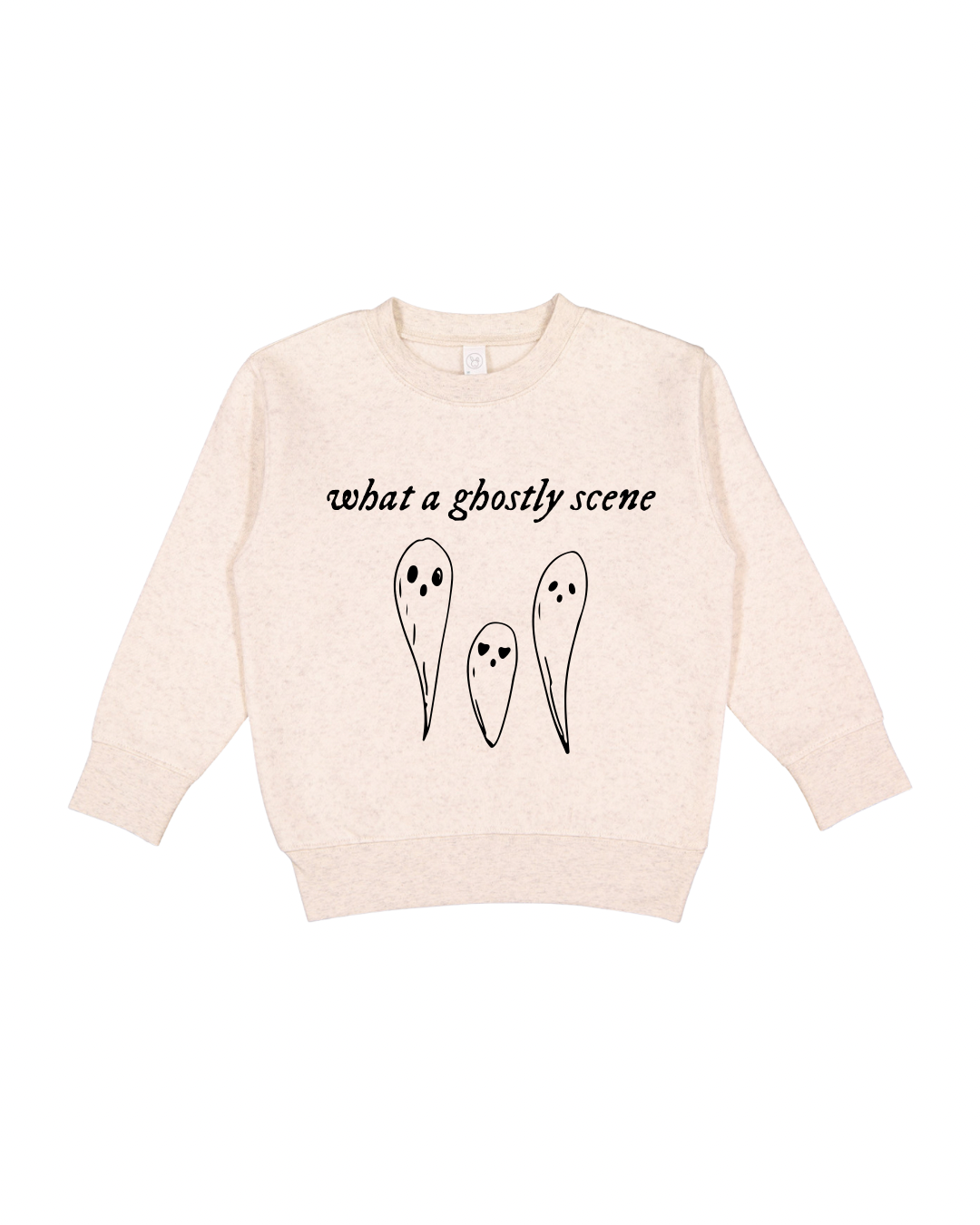 What A Ghostly Scene Toddler Sweatshirt
