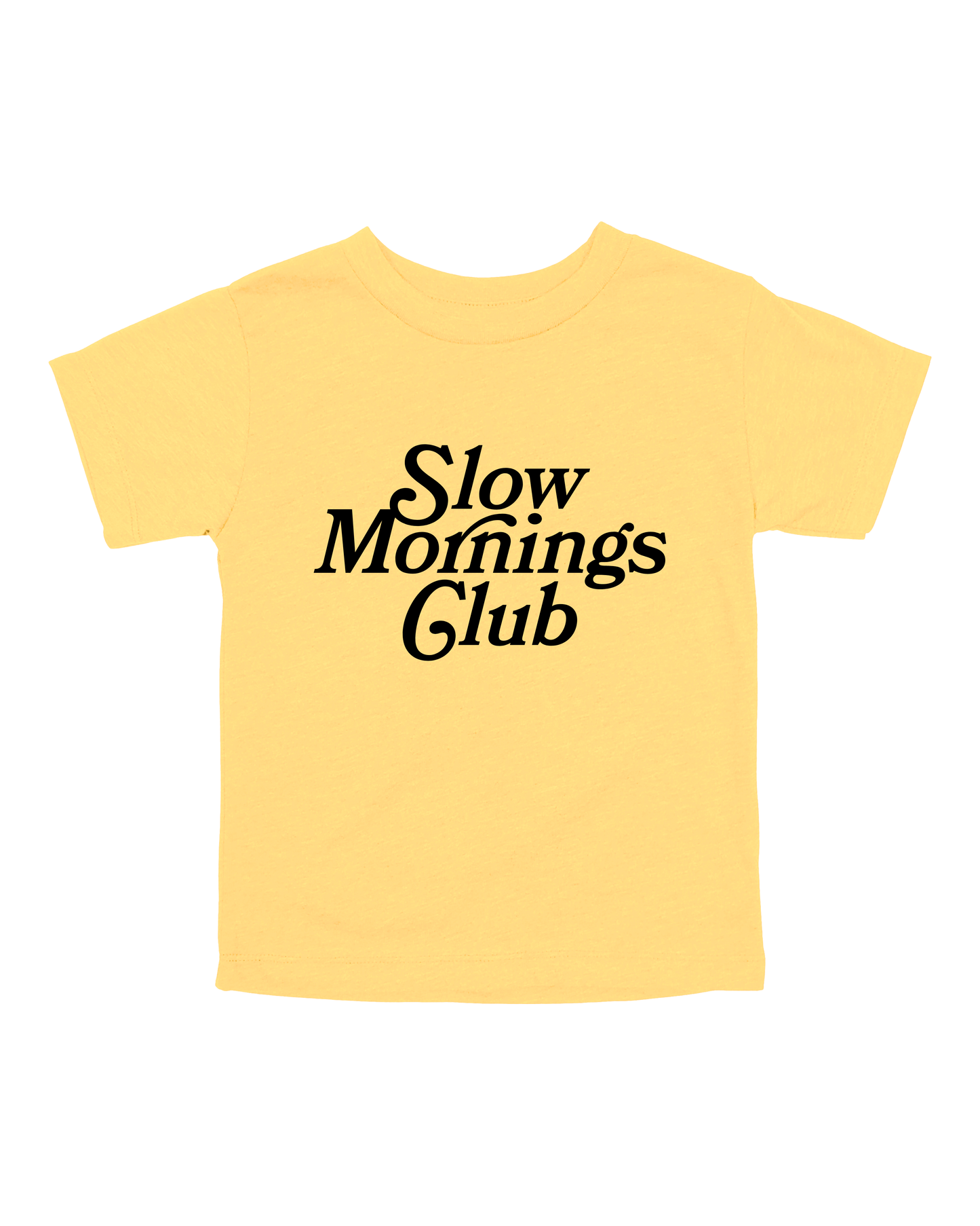 Slow Mornings Club Youth Tee