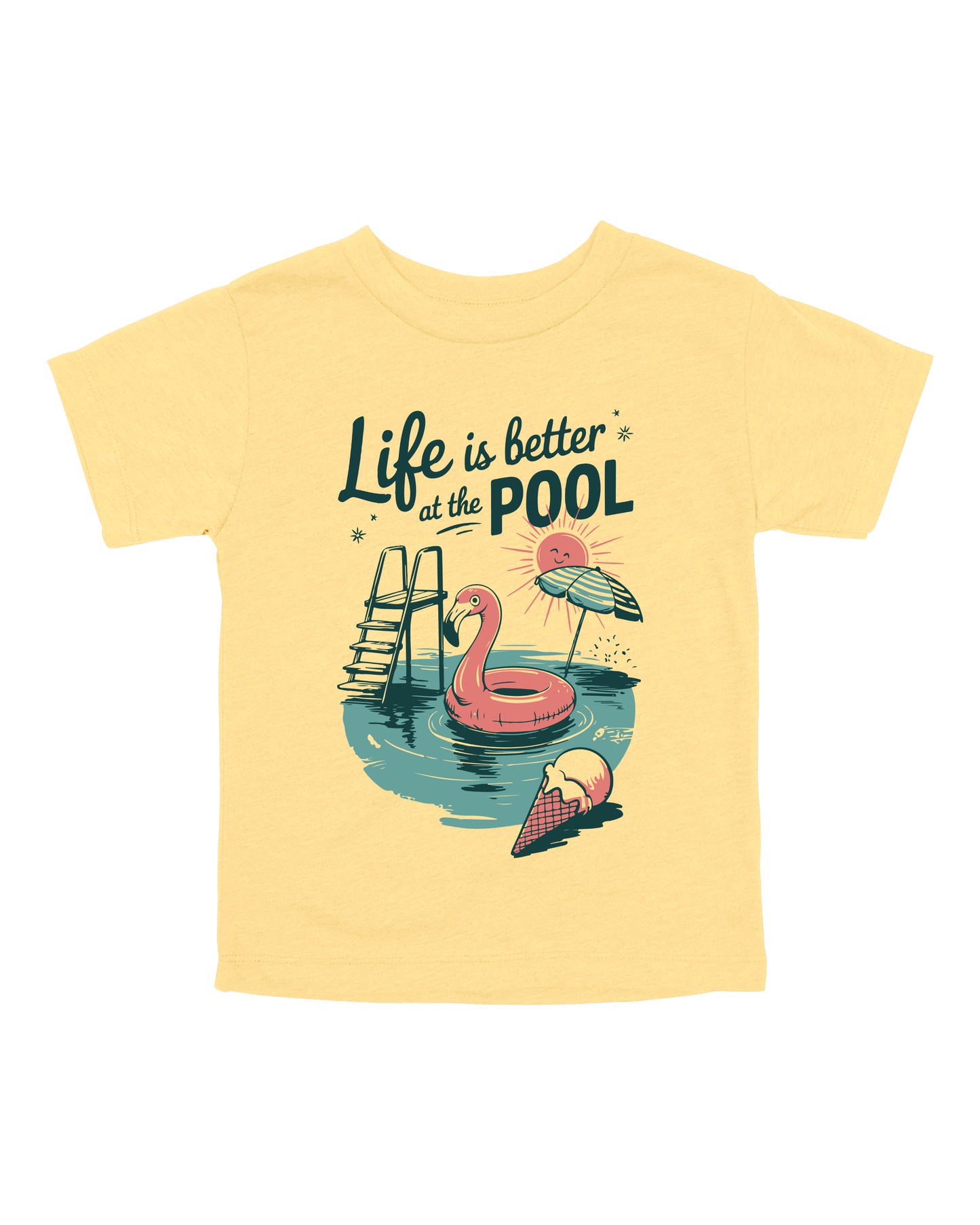 Life Is Better At The Pool Youth Tee
