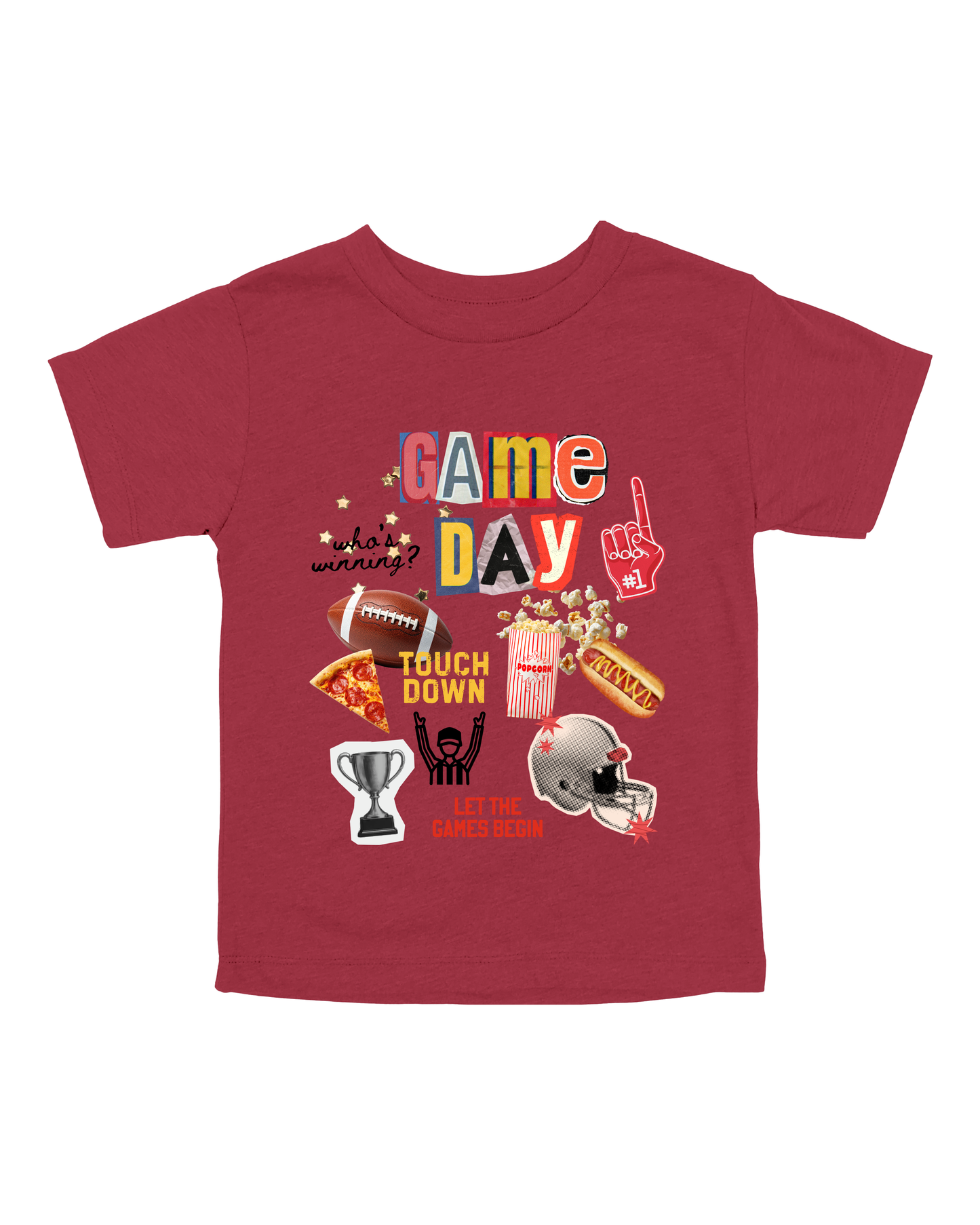 Game Day Collage Youth Tee