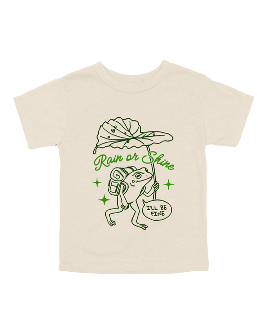 Rain Or Shine I’ll Be Fine Youth Tee