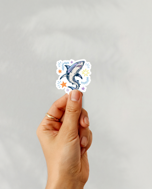 Shark Vinyl Sticker