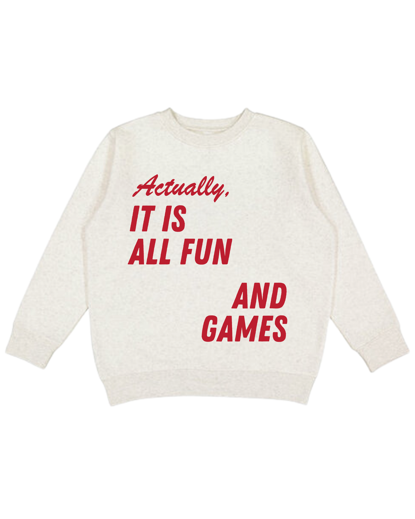Fun And Games Youth Sweatshirt