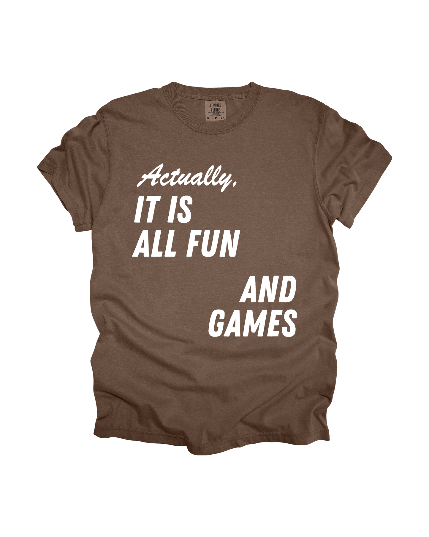 Fun And Games Adult Tee