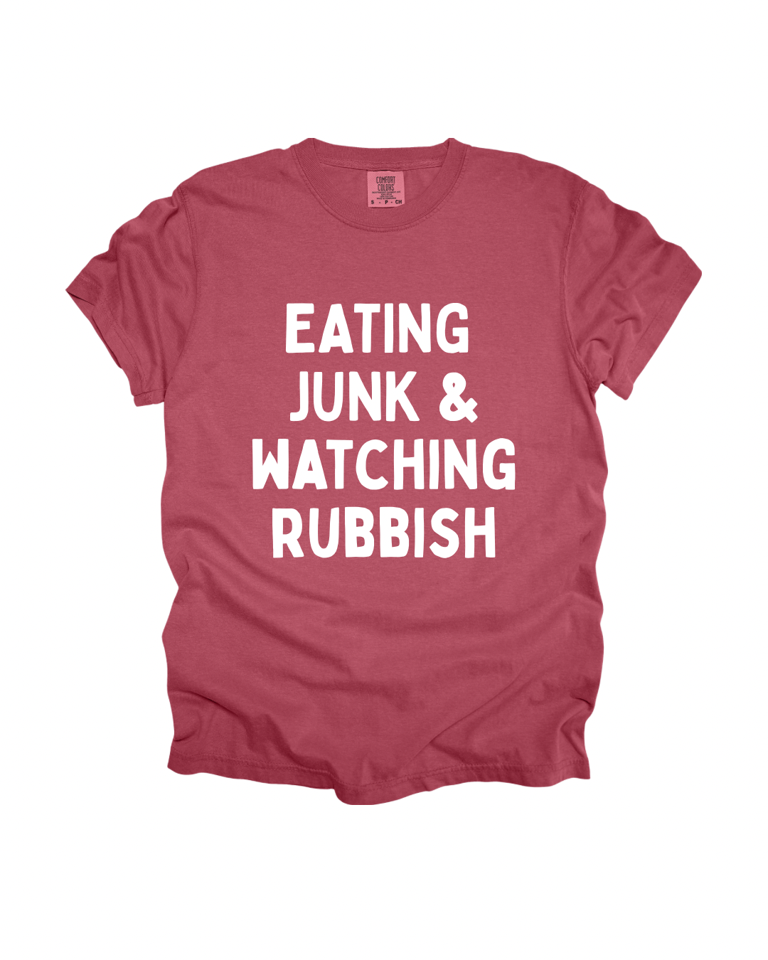 Eating Junk & Watching Rubbish Adult Tee