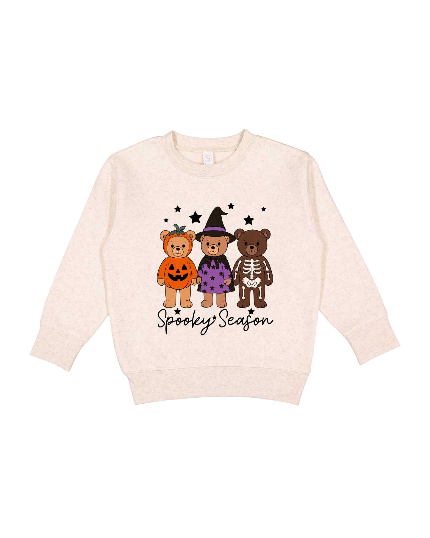 Spooky Season Bears Toddler Sweatshirt