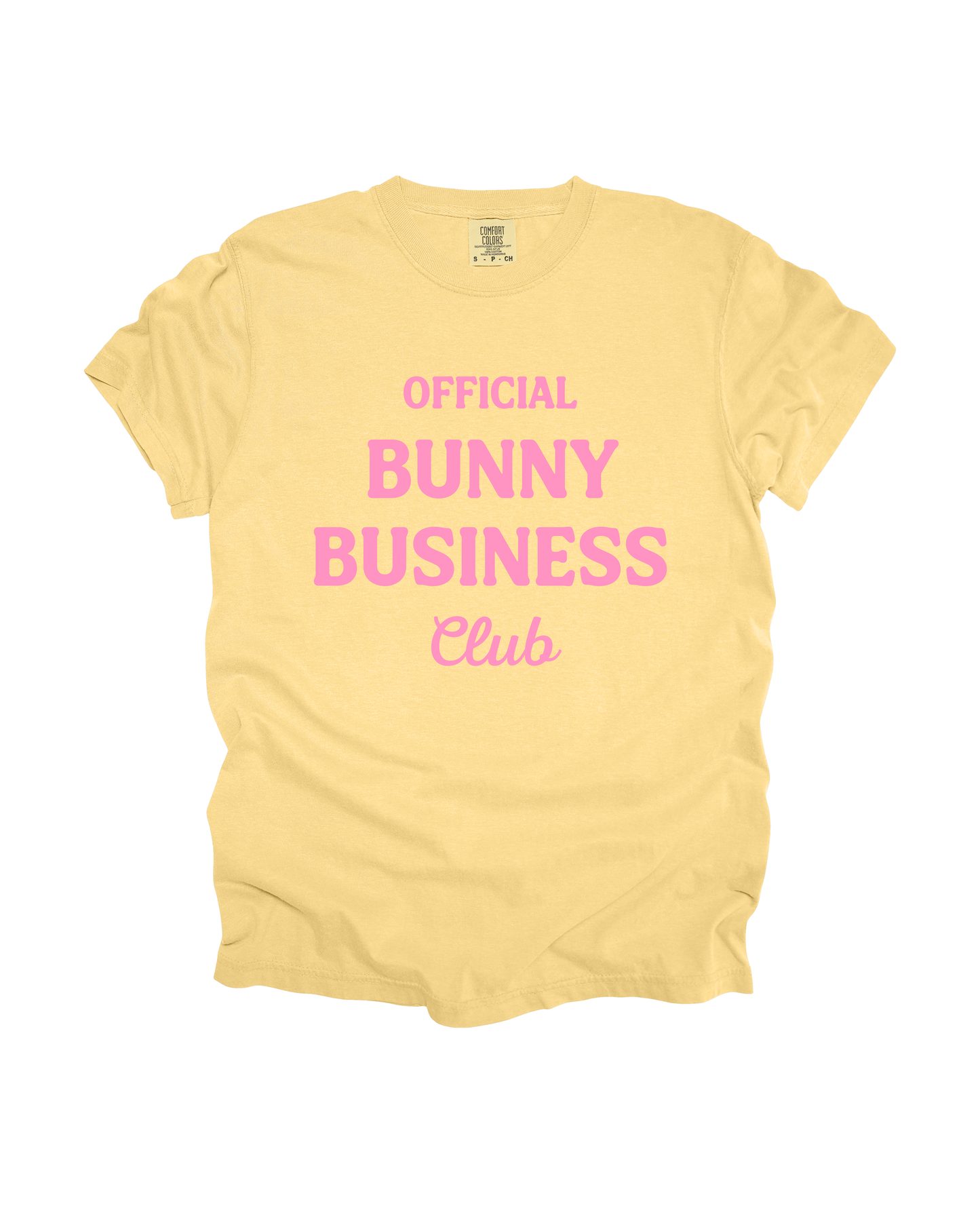 Official Bunny Business Club Adult Tee