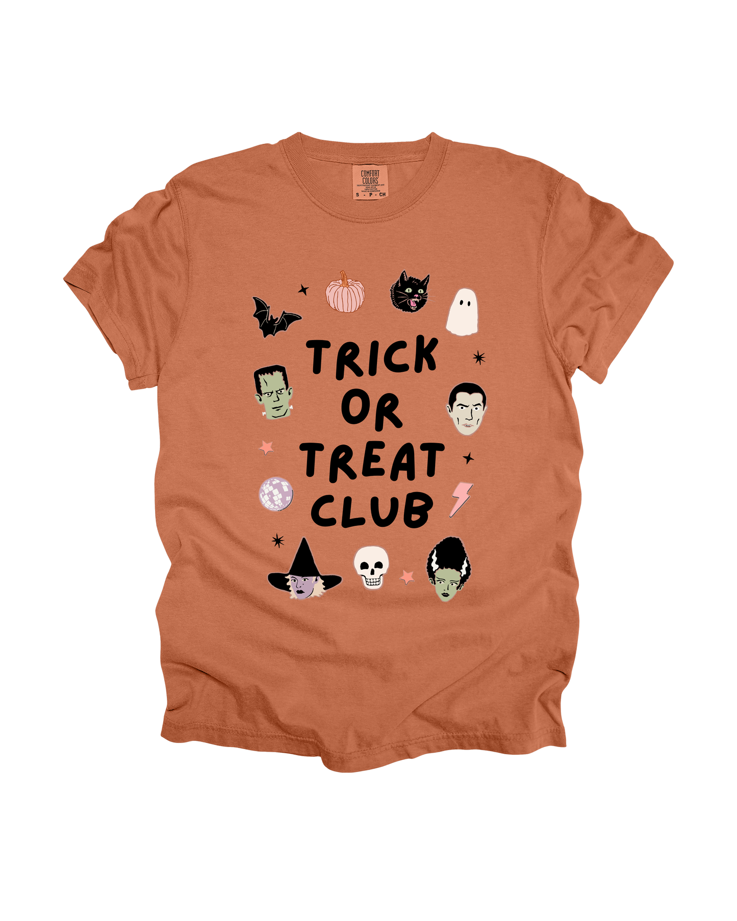 Trick Or Treat Club Adult Tee