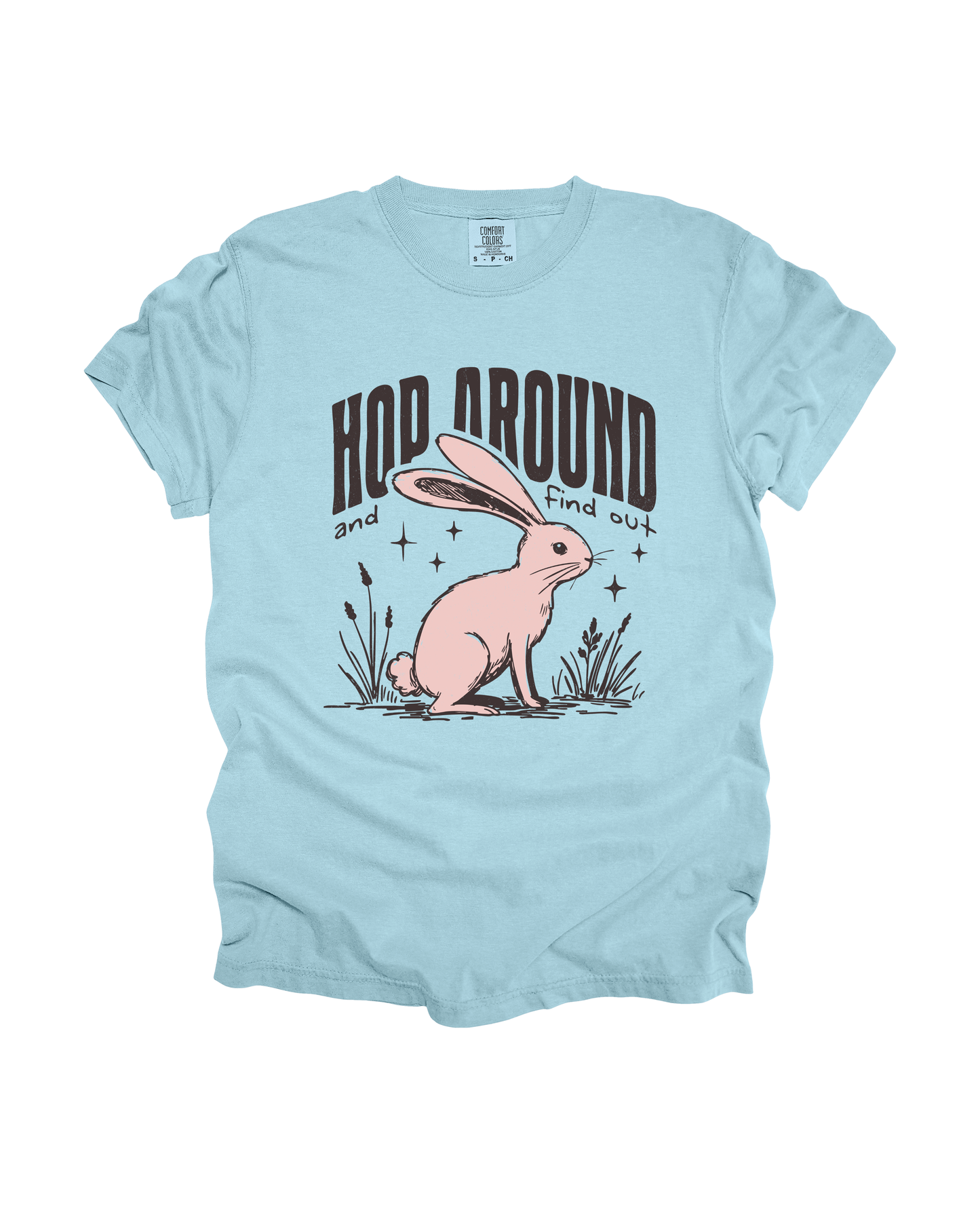 Hop Around And Find Out Adult Tee