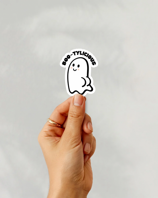 Boo-tylicious Vinyl Sticker