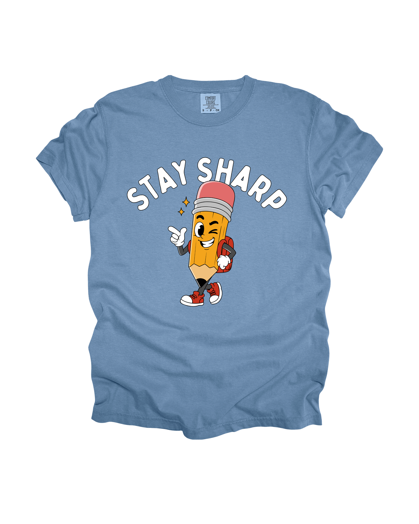 Stay Sharp Adult Tee