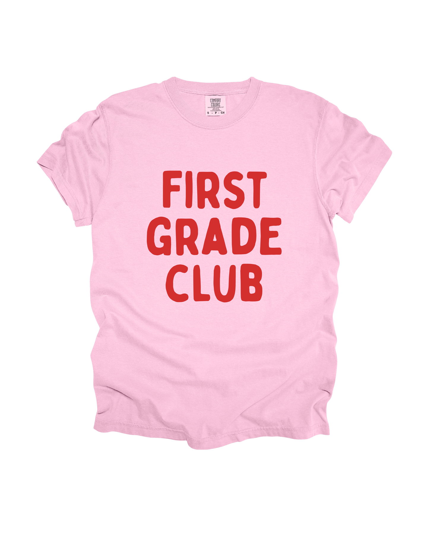 First Grade Club Adult Tee