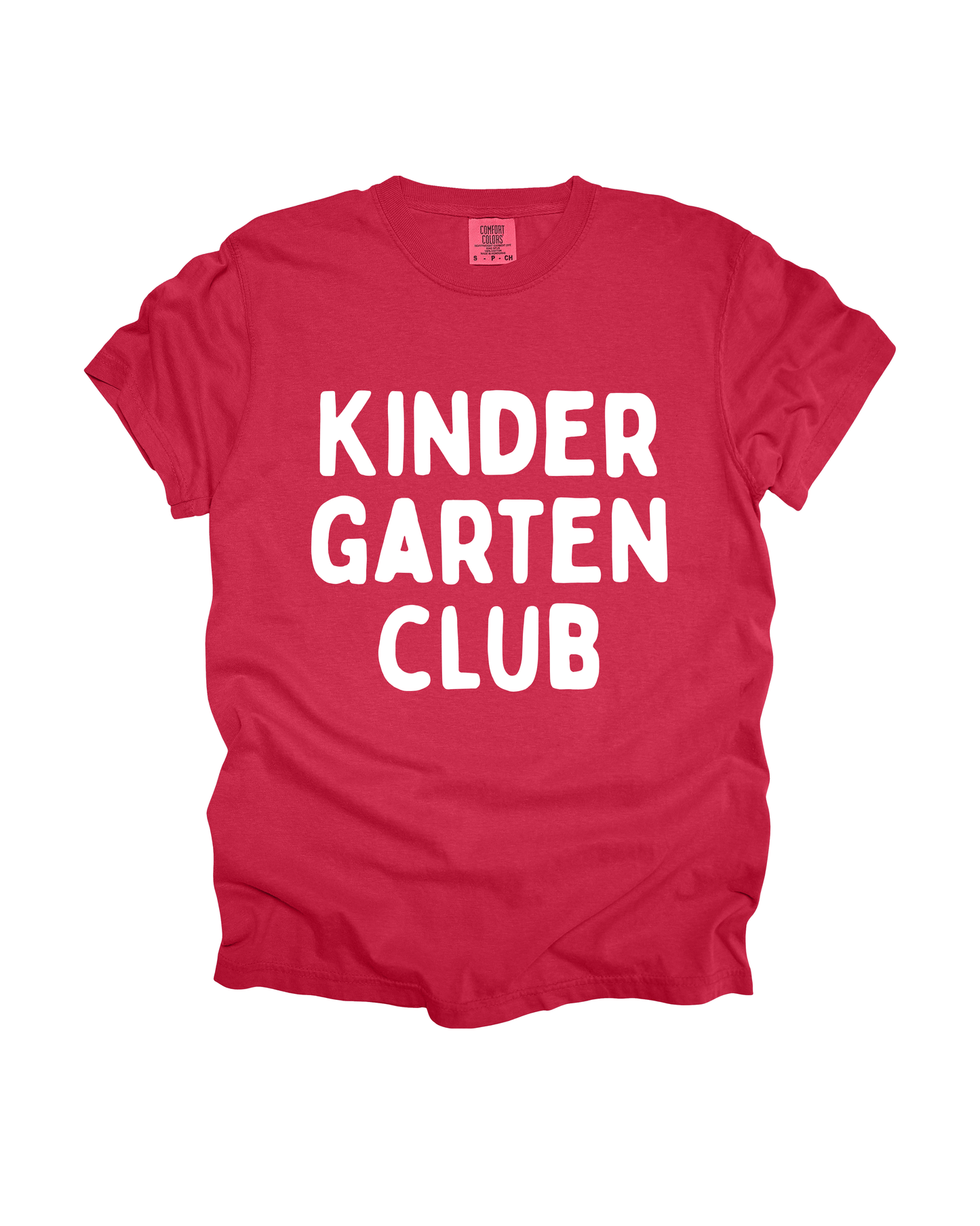 Kindergarten Club Adult Tee