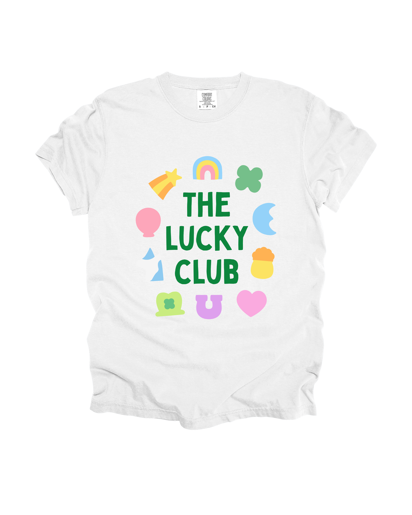 The Lucky Club Marshmallows Adult Tee
