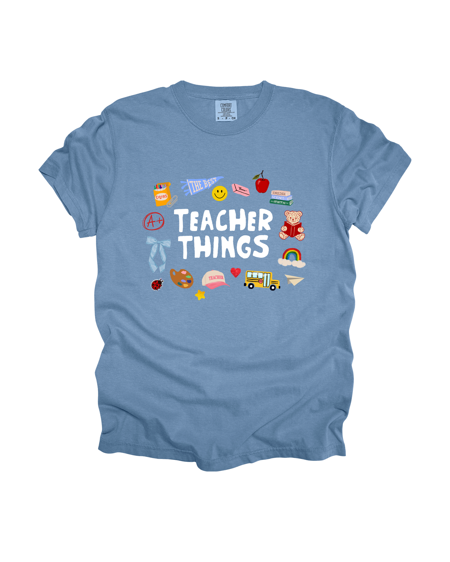 Teacher Things Adult Tee