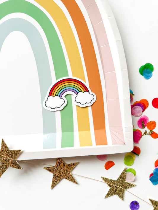 Rainbow Vinyl Sticker