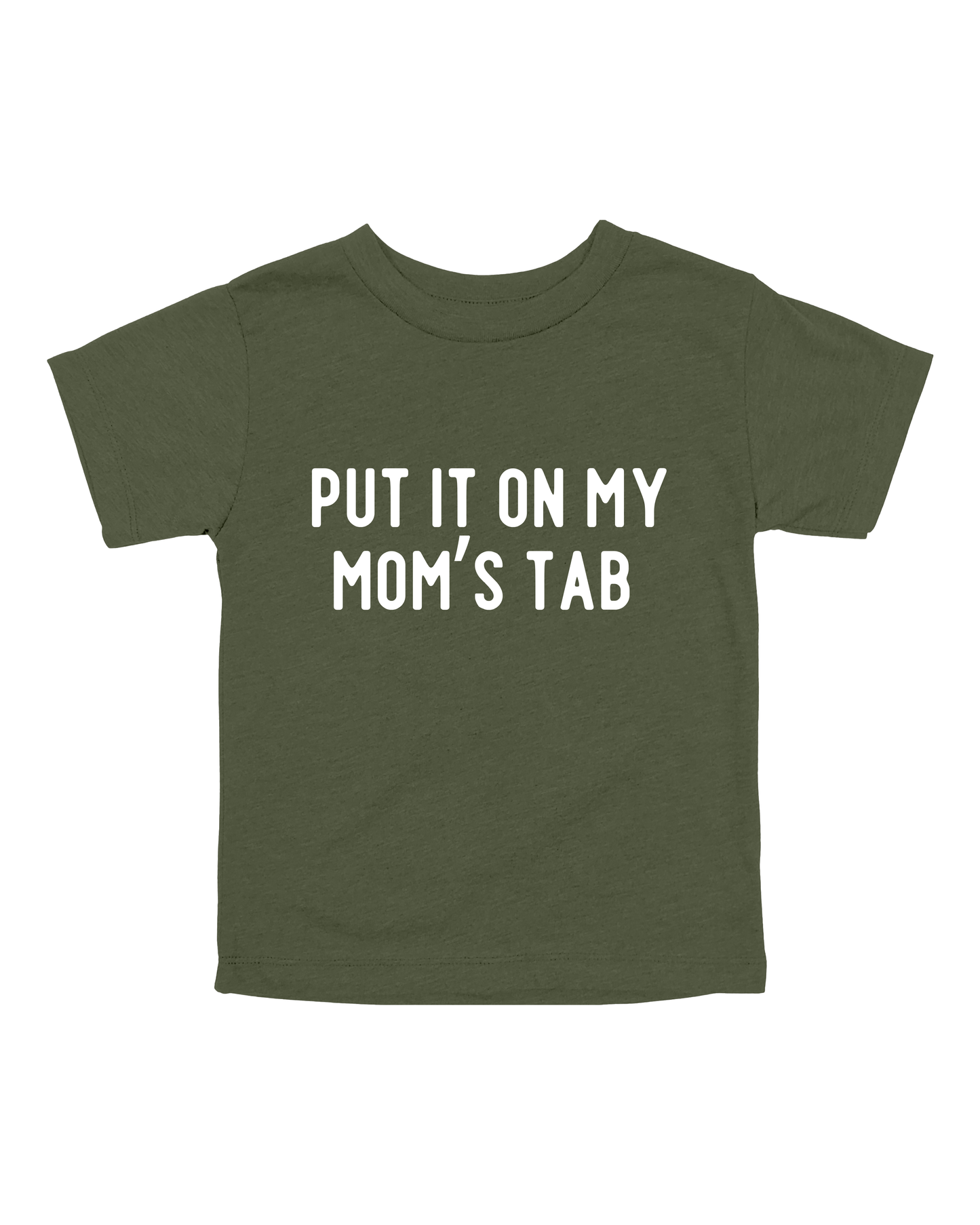 Put It On My Mom’s Tab Youth Tee
