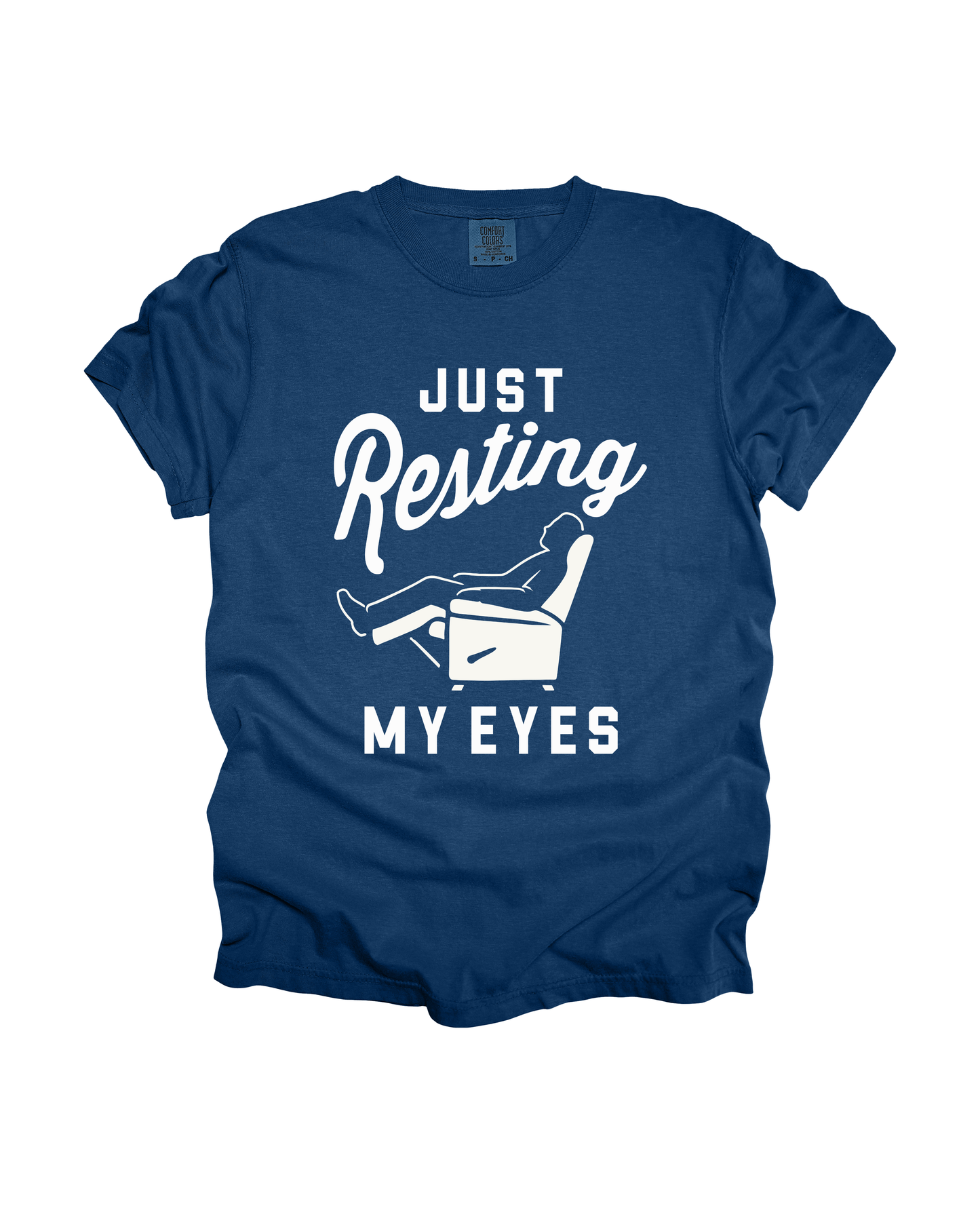 Just Resting My Eyes Adult Tee