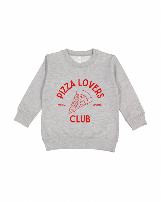 Pizza Lovers Club Toddler Sweatshirt
