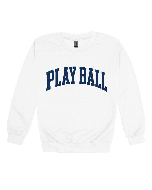 Play Ball Adult Sweatshirt