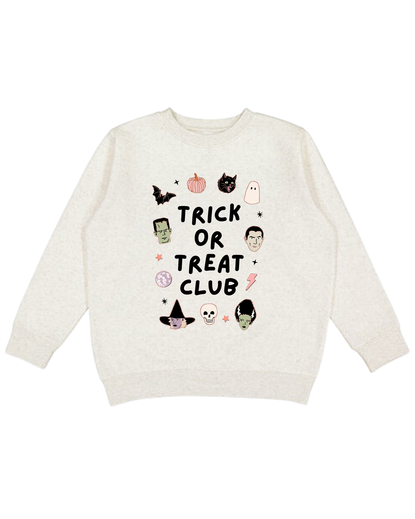 Trick Or Treat Club Adult Sweatshirt