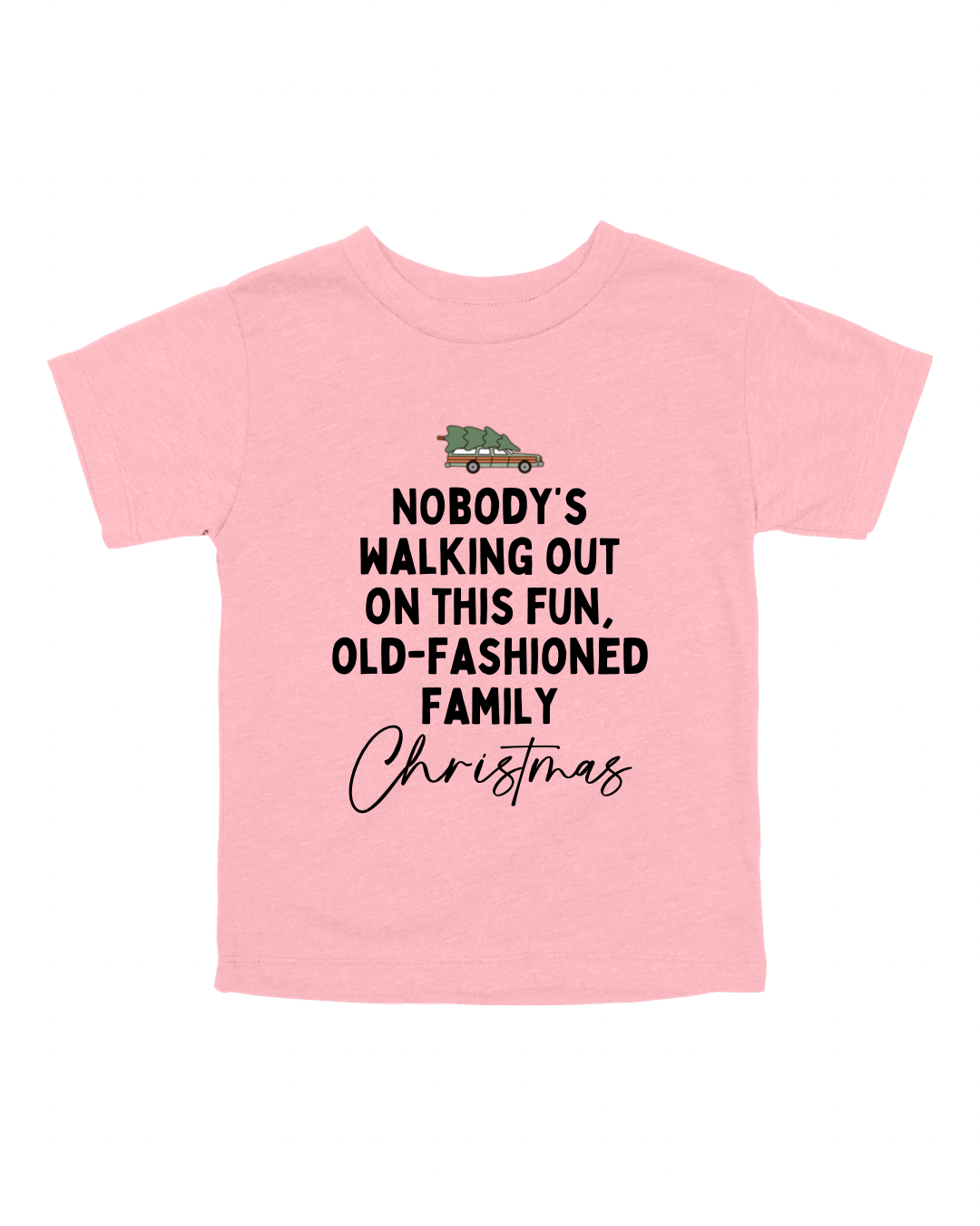 Old-Fashioned Family Christmas Youth Tee