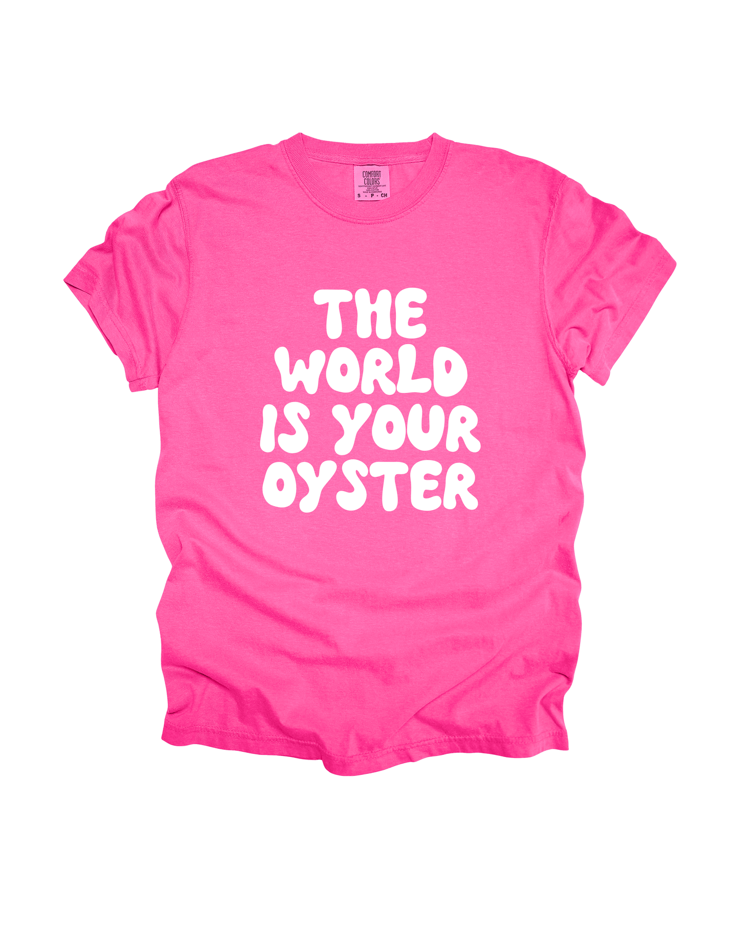 The World Is Your Oyster Adult Tee