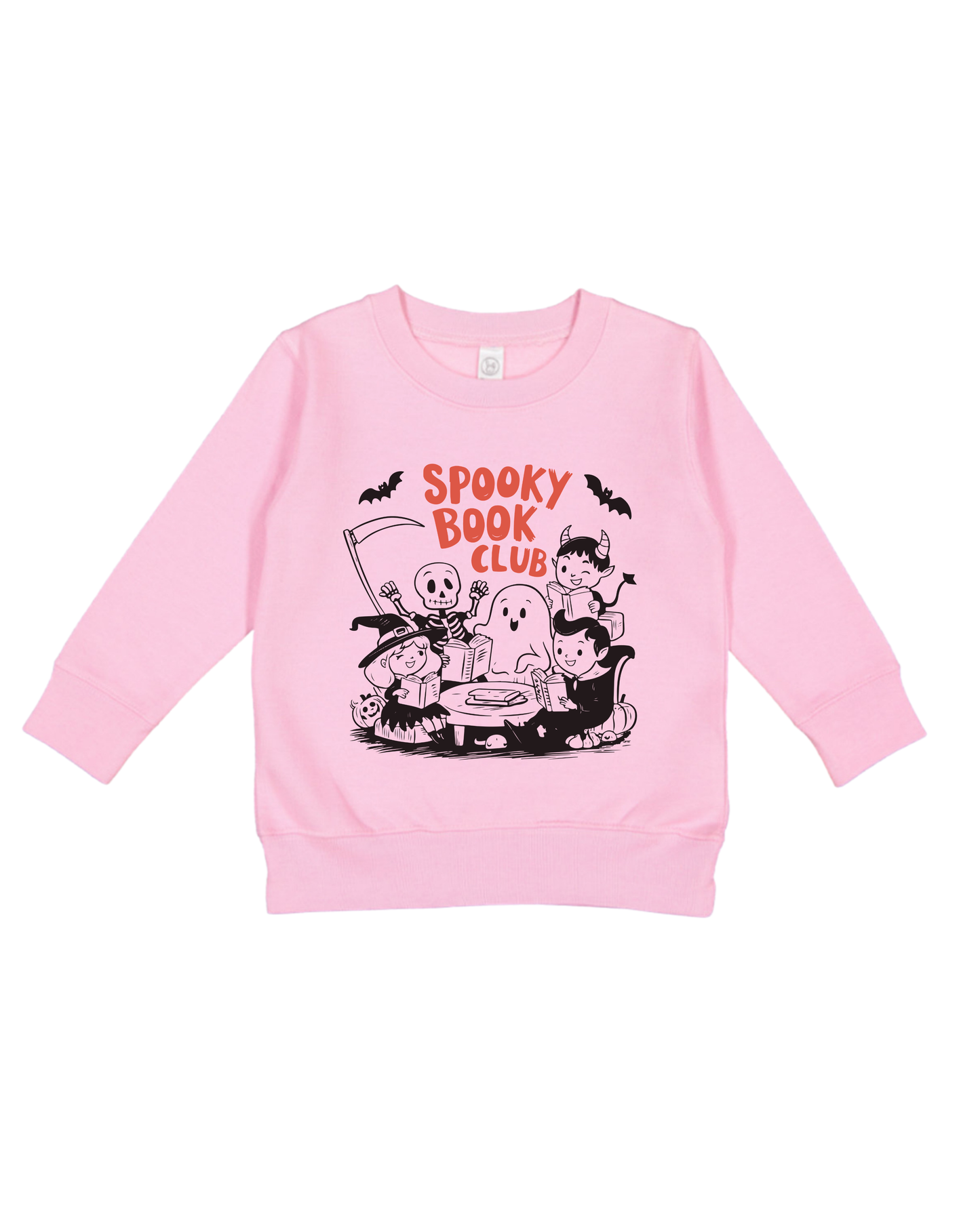 Spooky Book Club Toddler Sweatshirt