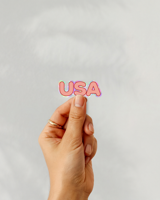 USA Vinyl Sticker