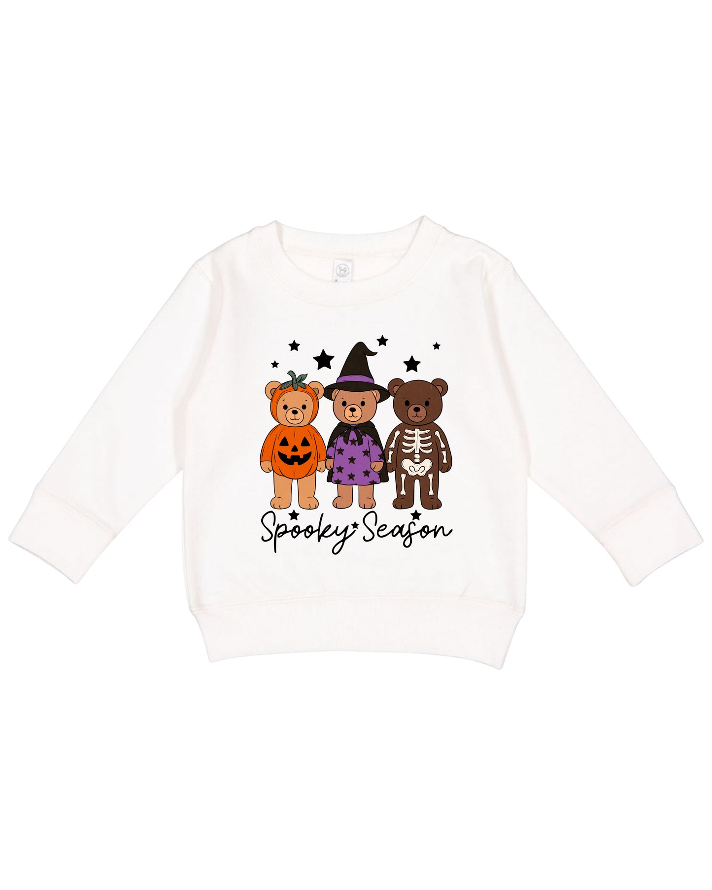 Spooky Season Bears Toddler Sweatshirt