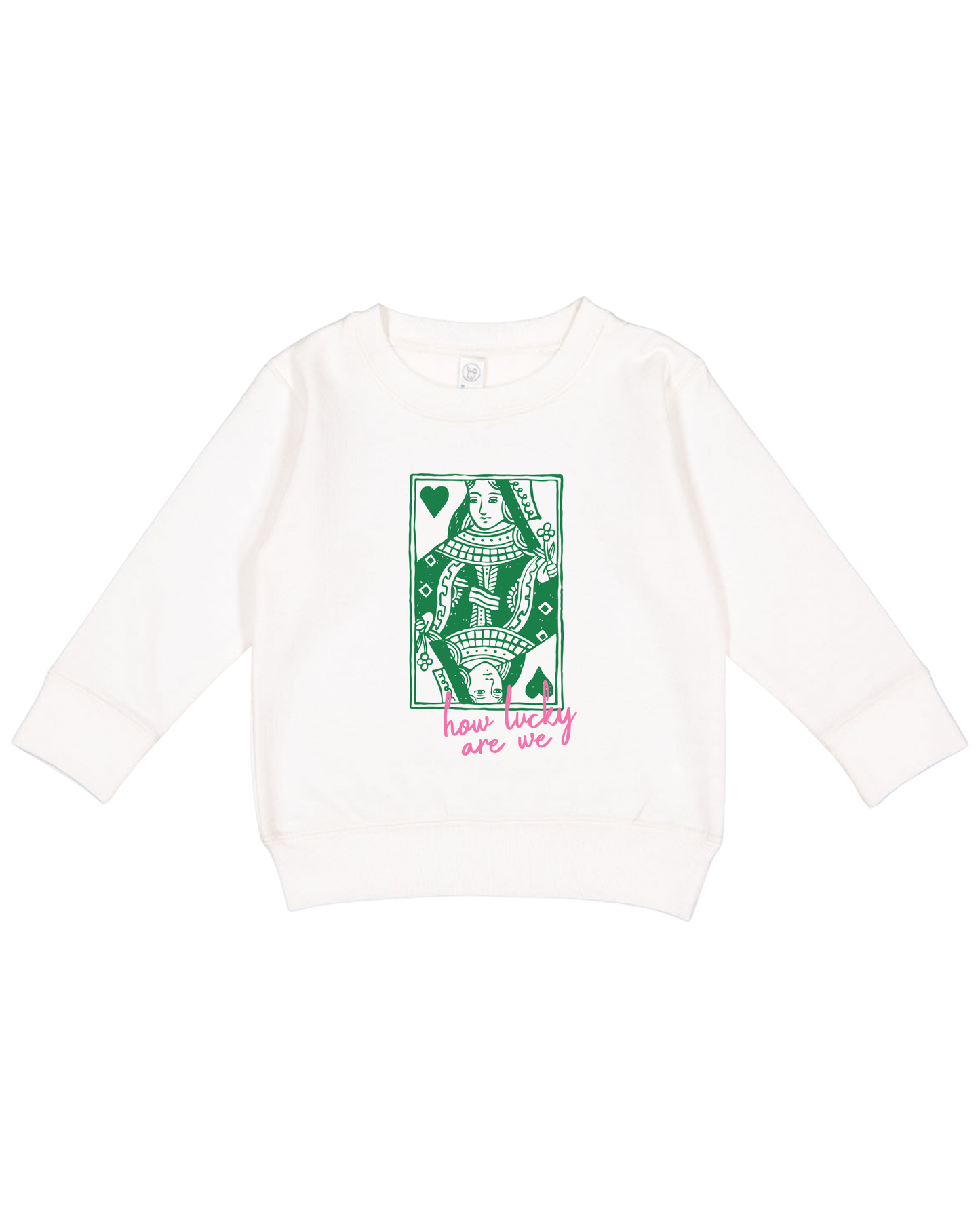 Queen Of Hearts Toddler Sweatshirt