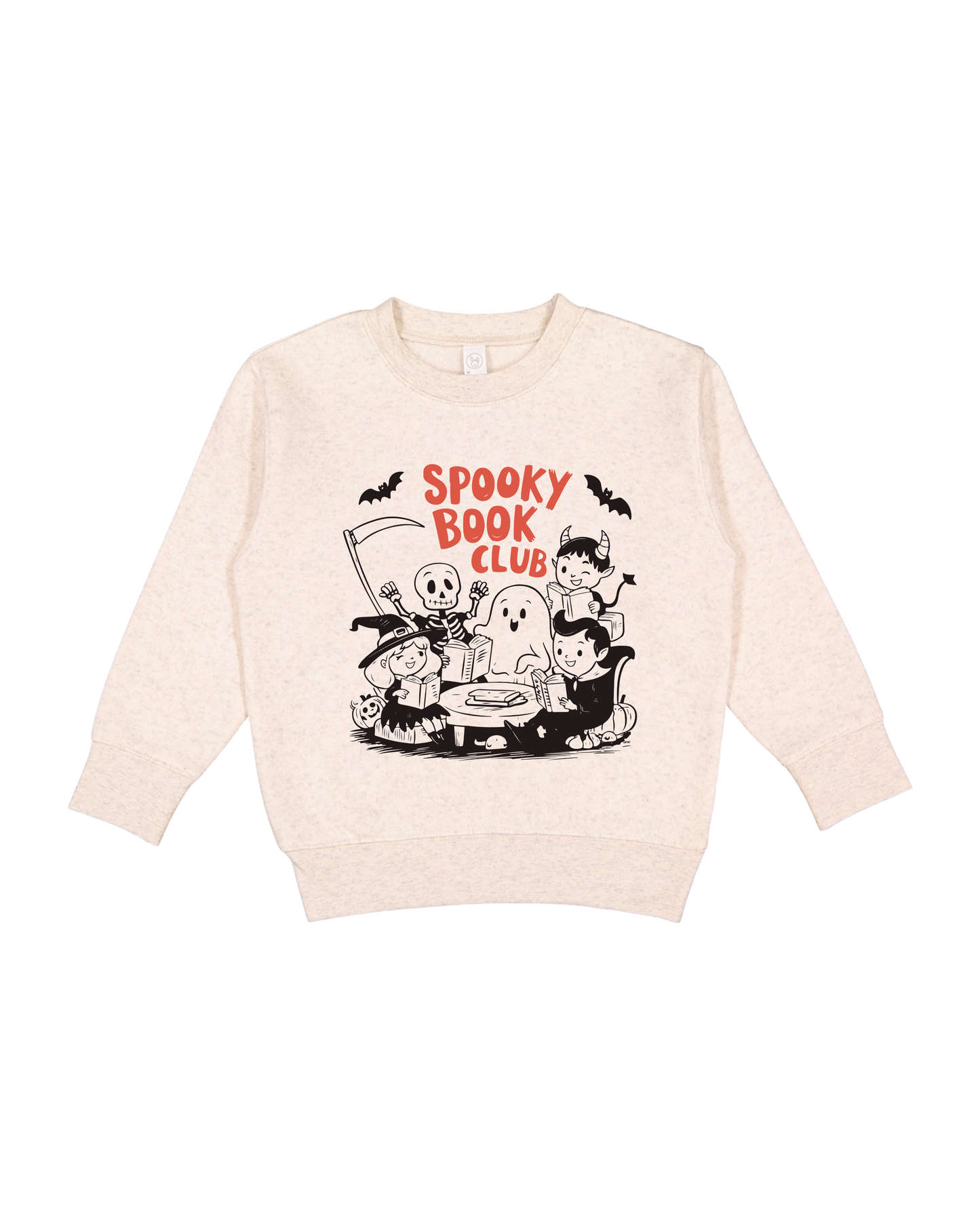 Spooky Book Club Toddler Sweatshirt