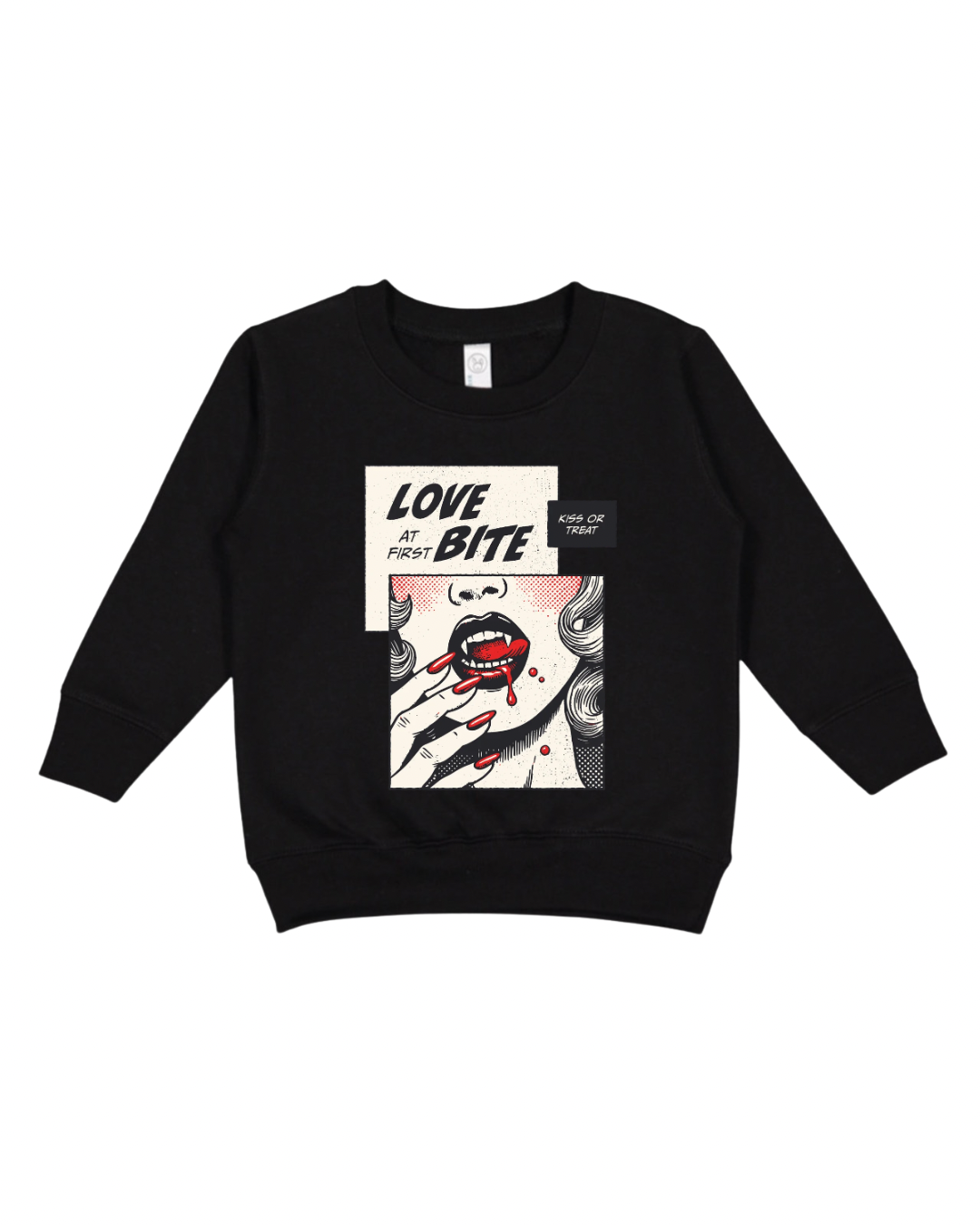 Love At First Bite Toddler Sweatshirt