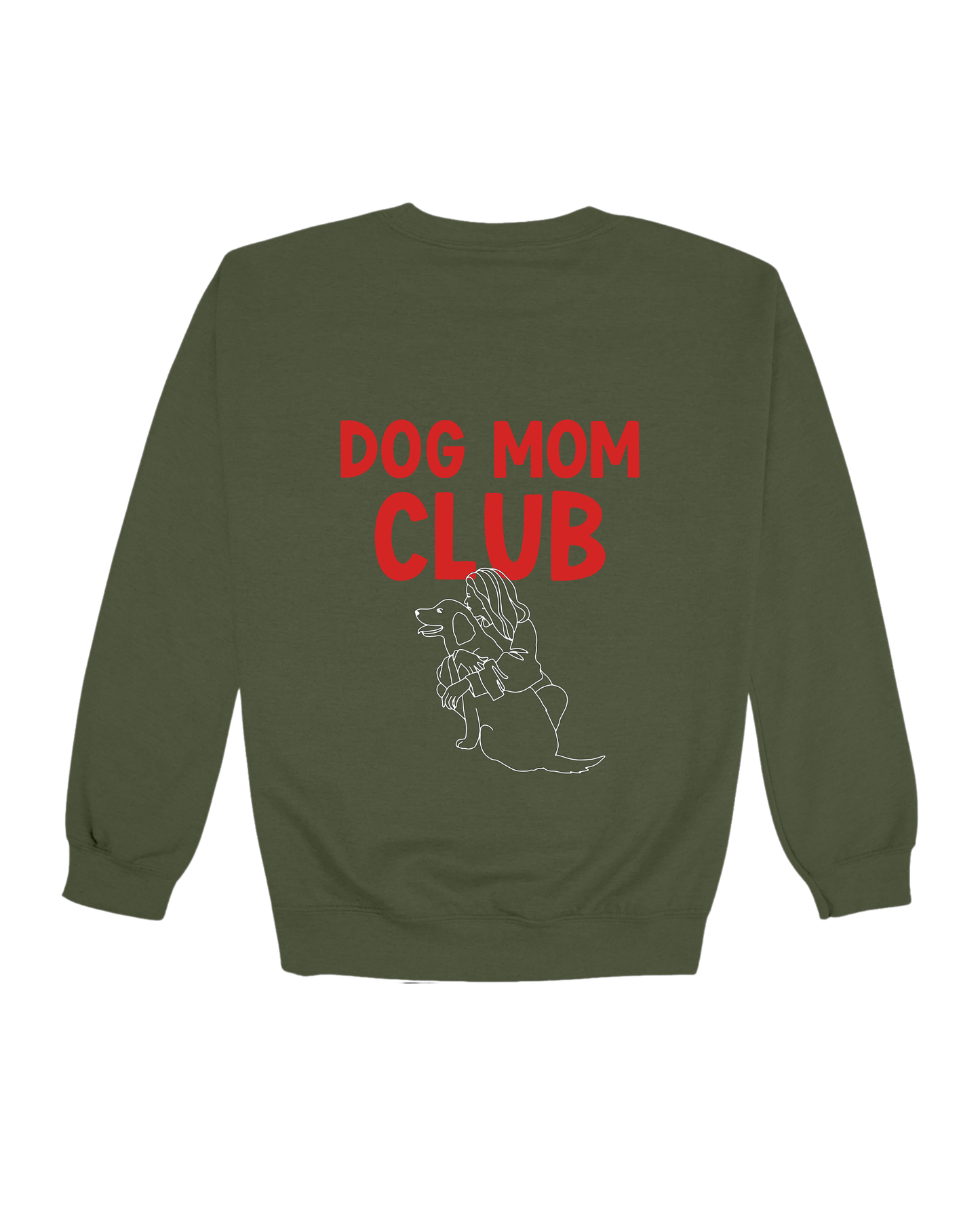Dog Mom Club Adult Sweatshirt