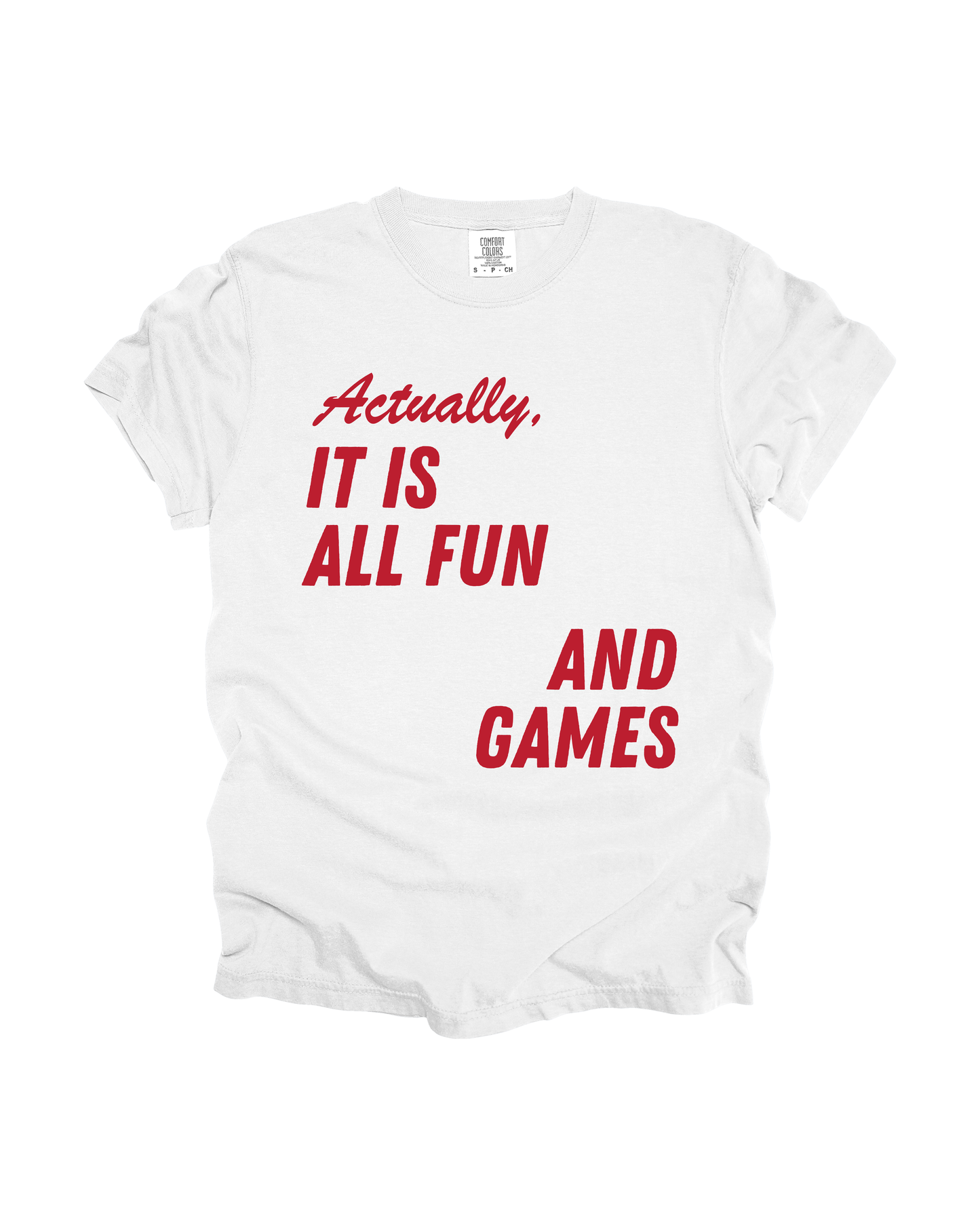 Fun And Games Adult Tee