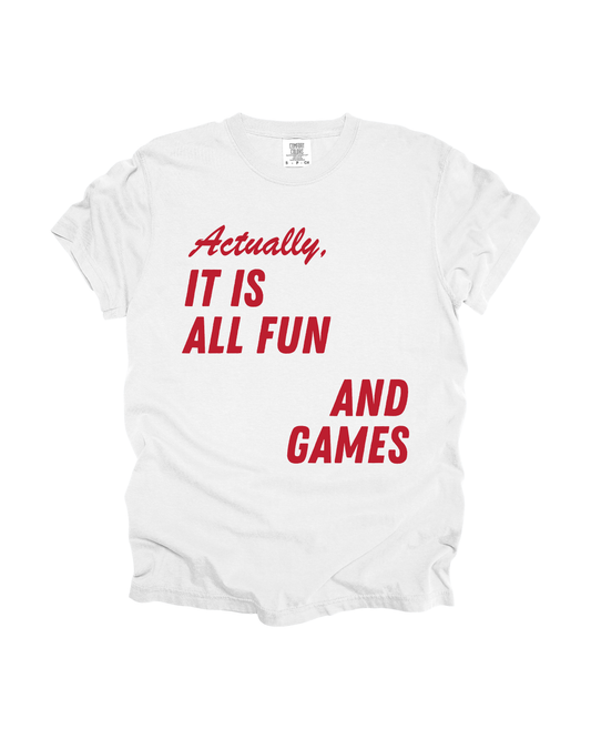 Fun And Games Adult Tee