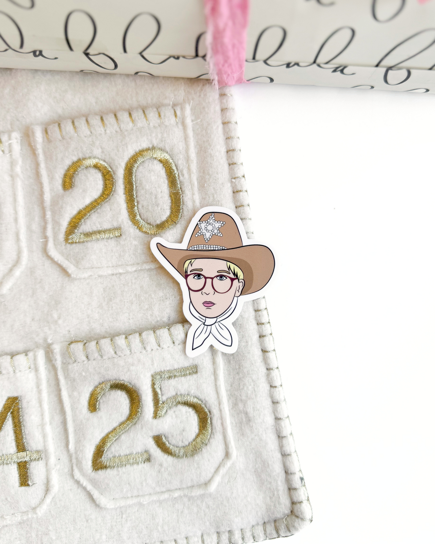 A Christmas Story Ralphie Vinyl Sticker