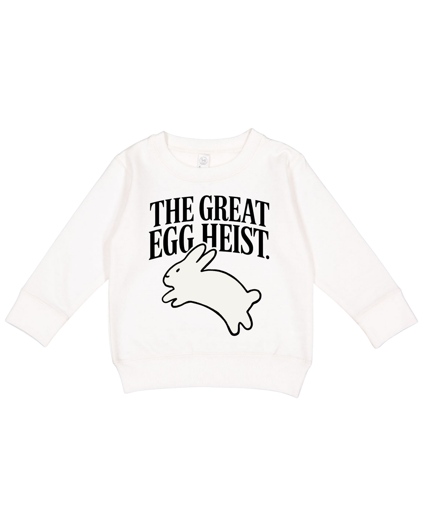 The Great Egg Heist Toddler Sweatshirt